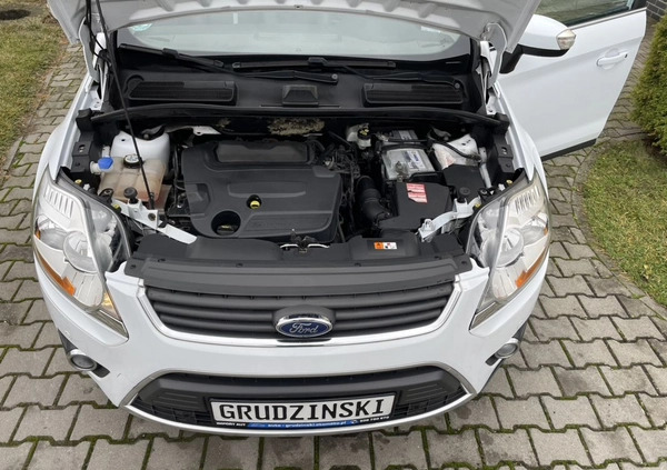 Ford Kuga cena 42900 przebieg: 180000, rok produkcji 2011 z Orzesze małe 352